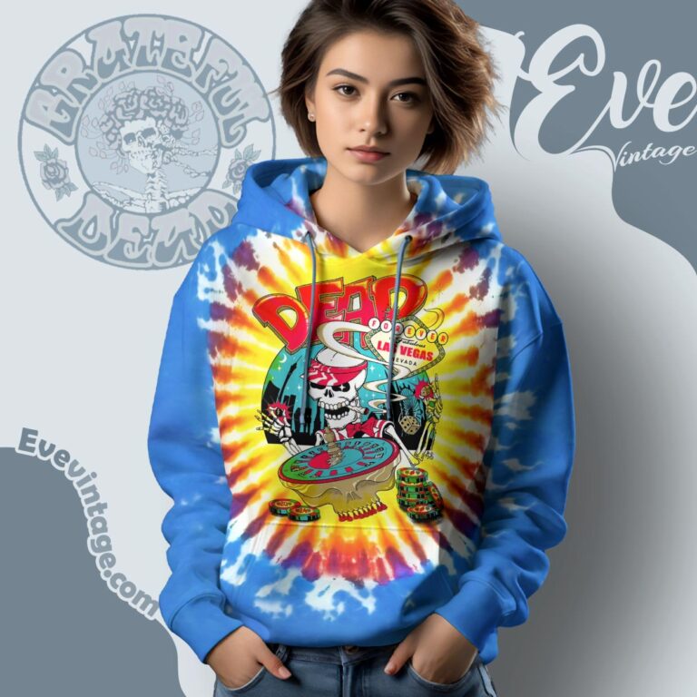 Dead Forever Las Vegas 2024 Tie dye Hoodie Dead Forever Las Vegas 2024 Tie dye Hoodie