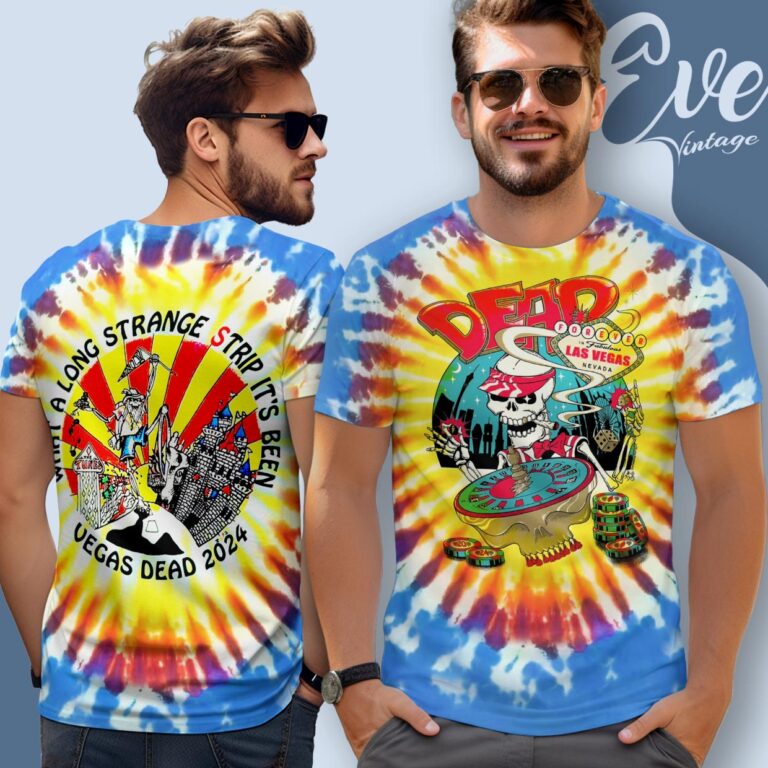 Dead Forever Las Vegas 2024 Tie dye T shirt Dead Forever Las Vegas 2024 Tie dye T shirt