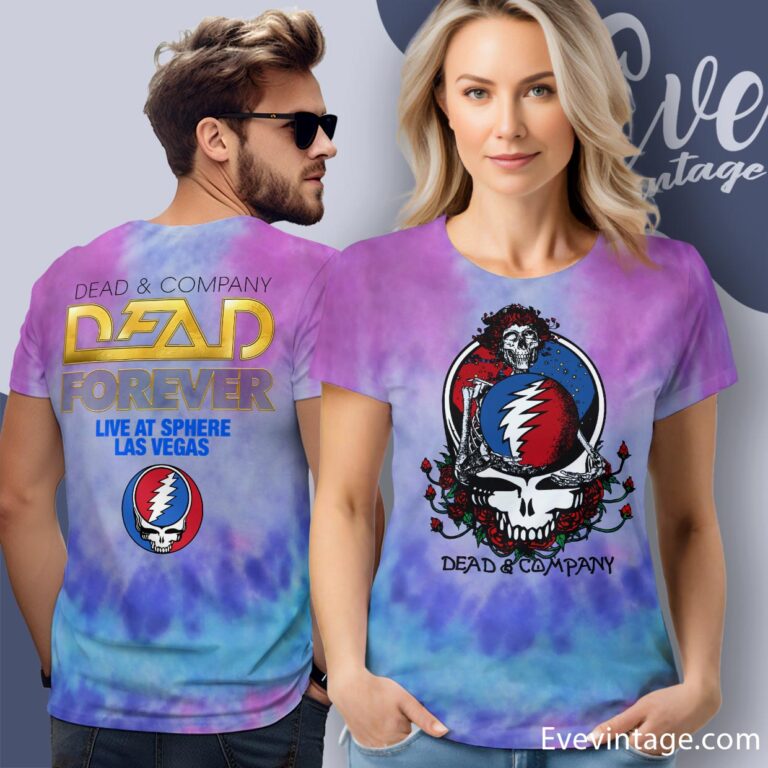 Dead Forever Live At Sphere 2024 Official Tie dye Women T shirt Dead Forever Live At Sphere 2024 Official Tie dye Women T shirt