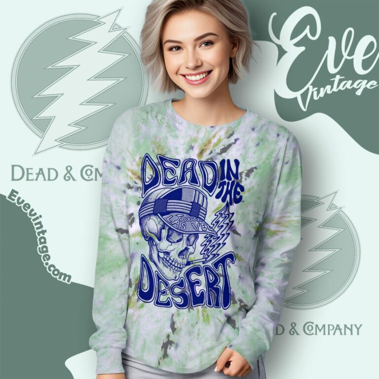Dead In The Desert Sphere Ice 2024 Tie dye Long Sleeve Tee Dead In The Desert Sphere Ice 2024 Tie dye Long Sleeve Tee