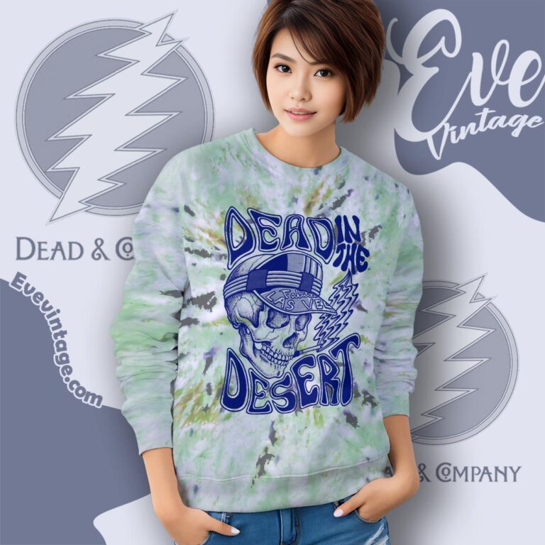 Dead In The Desert Sphere Ice 2024 Tie dye Sweatshirt Dead In The Desert Sphere Ice 2024 Tie dye Sweatshirt
