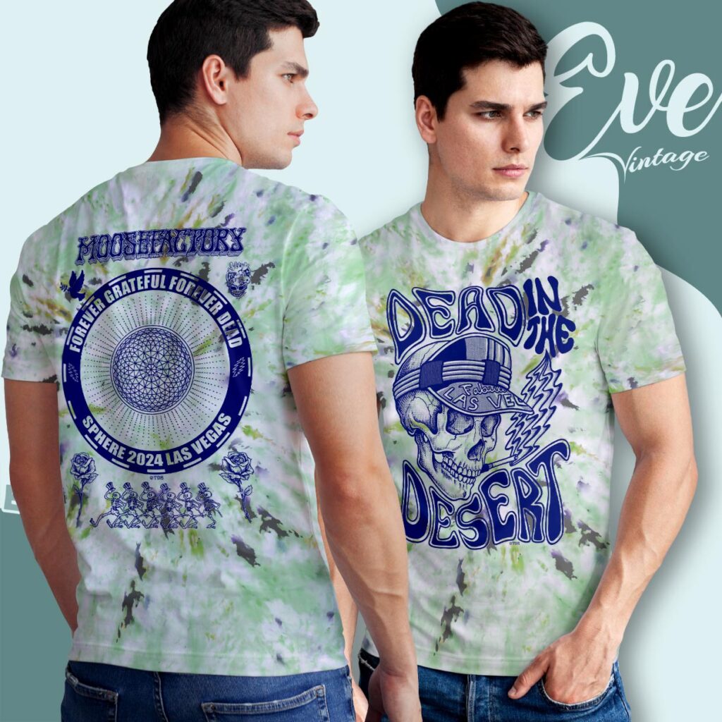 Dead In The Desert Sphere Ice 2024 Tie-dye Shirt