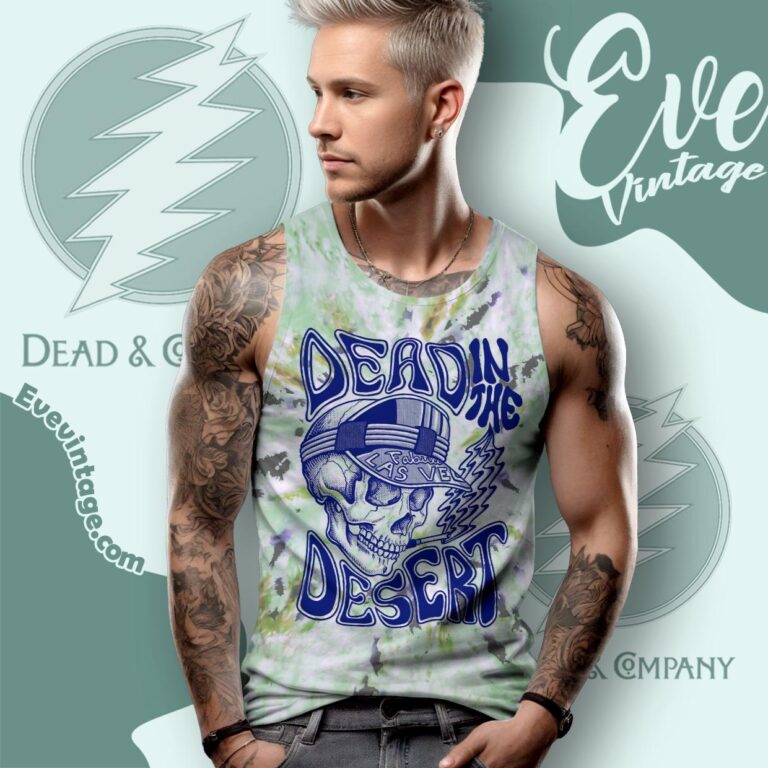 Dead In The Desert Sphere Ice 2024 Tie dye Tank Top Racerback Dead In The Desert Sphere Ice 2024 Tie dye Tank Top Racerback