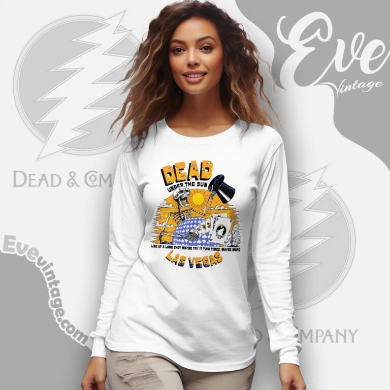 Dead Under The Sun Las Vegas 2024 Long Sleeve Tee Dead Under The Sun Las Vegas 2024 Long Sleeve Tee