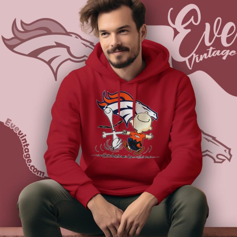 Denver Broncos Charlie Brown Snoopy Happy Dancing Shirt Hoodie Denver Broncos Charlie Brown Snoopy Happy Dancing Shirt Hoodie