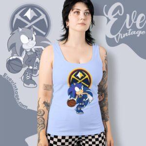 Denver Nuggets Sonic The Hedgehog Shirt Tank Top Racerback