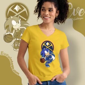 Denver Nuggets Sonic The Hedgehog Shirt