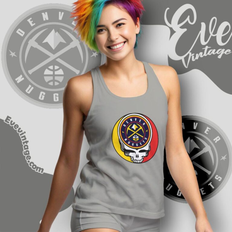 Denver Nuggets Steal Your Face Grateful Dead Shirt Tank Top Racerback Denver Nuggets Steal Your Face Grateful Dead Shirt Tank Top Racerback