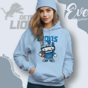 Detroit Lions Hello Kitty Shirt