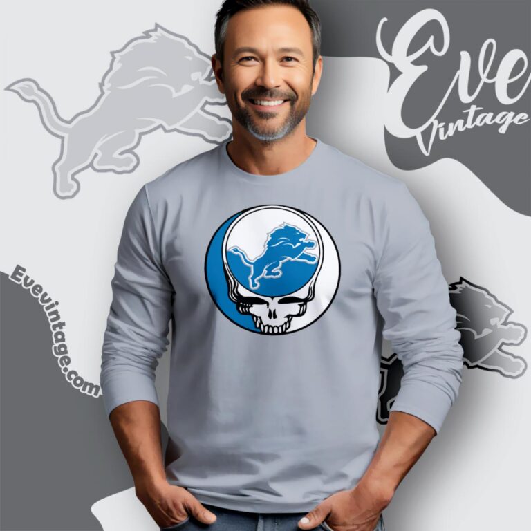 Detroit Lions Steal Your Face Grateful Dead Shirt Long Sleeve Tee Detroit Lions Steal Your Face Grateful Dead Shirt Long Sleeve Tee