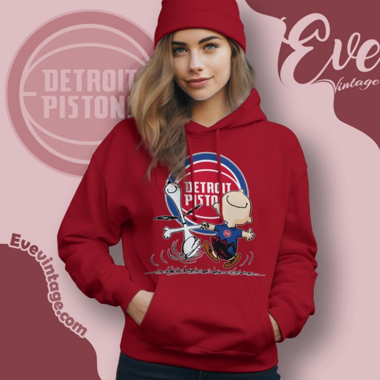 Detroit Pistons Charlie Brown Snoopy Happy Dancing Shirt Hoodie Detroit Pistons Charlie Brown Snoopy Happy Dancing Shirt Hoodie