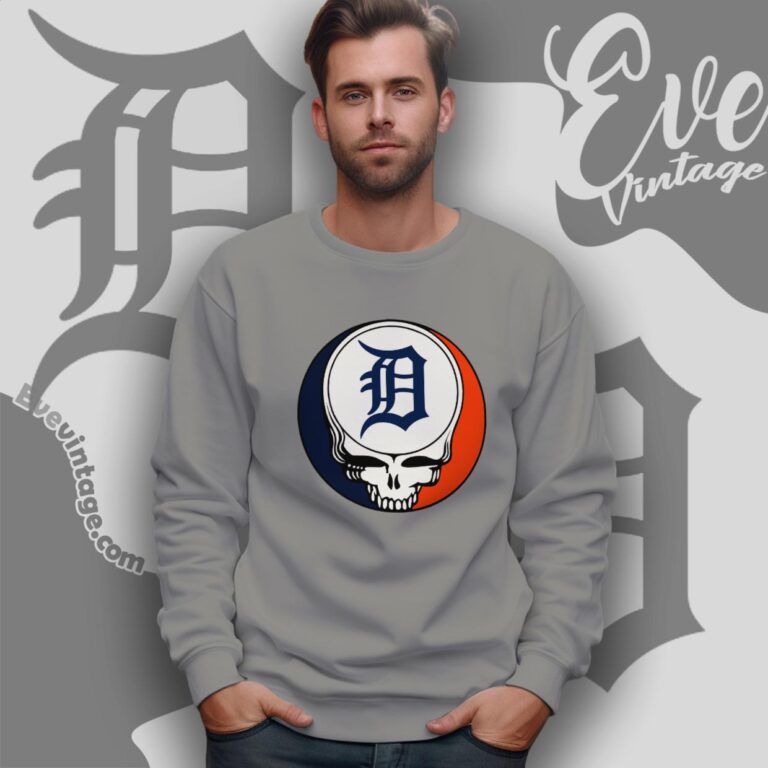 Detroit Tigers Steal Your Face Grateful Dead Shirt Sweatshirt Detroit Tigers Steal Your Face Grateful Dead Shirt Sweatshirt