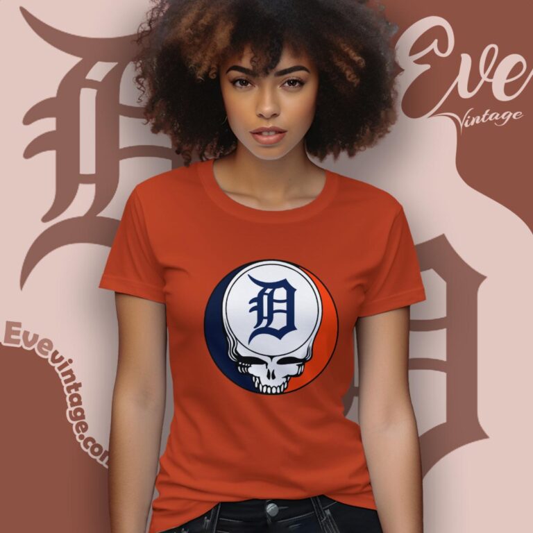 Detroit Tigers Steal Your Face Grateful Dead Shirt Women T Shirt Detroit Tigers Steal Your Face Grateful Dead Shirt Women T Shirt