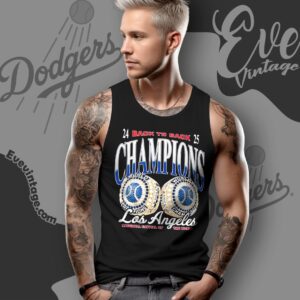 Dodgers Baseball Back To Back Champs Shirt – La World Series 2025 Tee