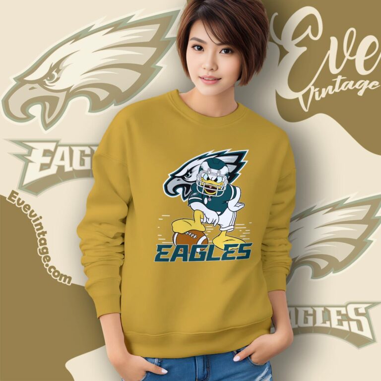 Donald Duck Philadelphia Eagles Shirt Sweatshirt Donald Duck Philadelphia Eagles Shirt Sweatshirt