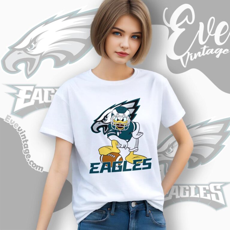 Donald Duck Philadelphia Eagles Shirt Women T shirt Donald Duck Philadelphia Eagles Shirt Women T shirt