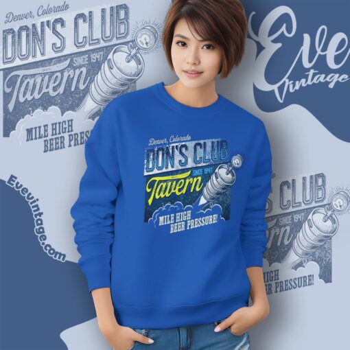 Don’s Club Tavern Shirt Denver CO Dive Bar