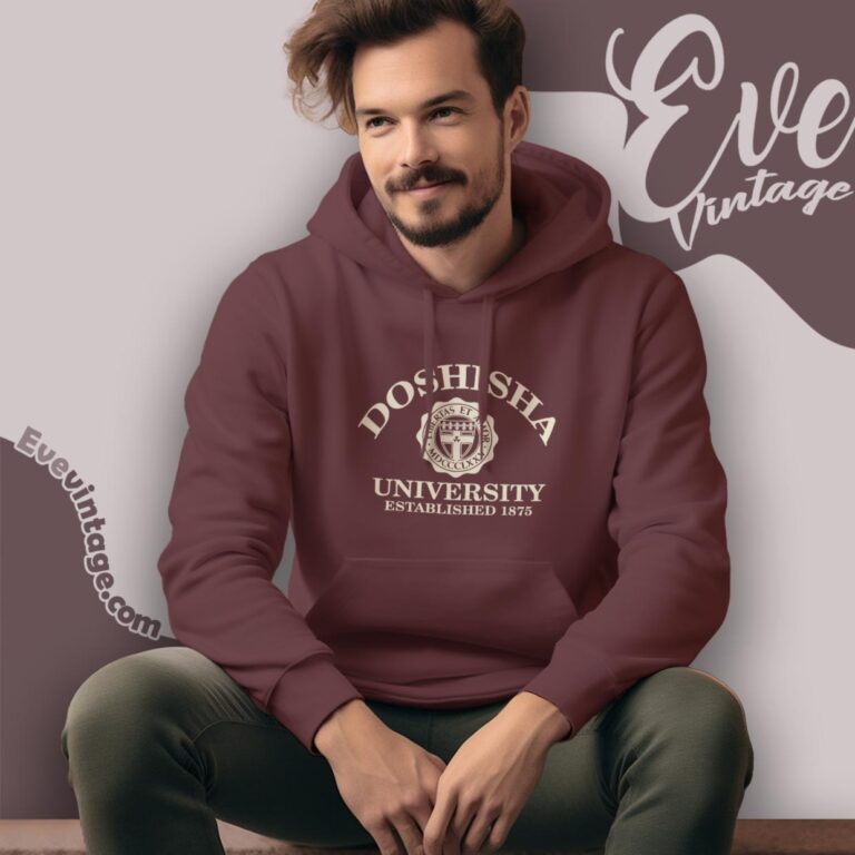 Doshisha University Shirt Hoodie Doshisha University Shirt Hoodie