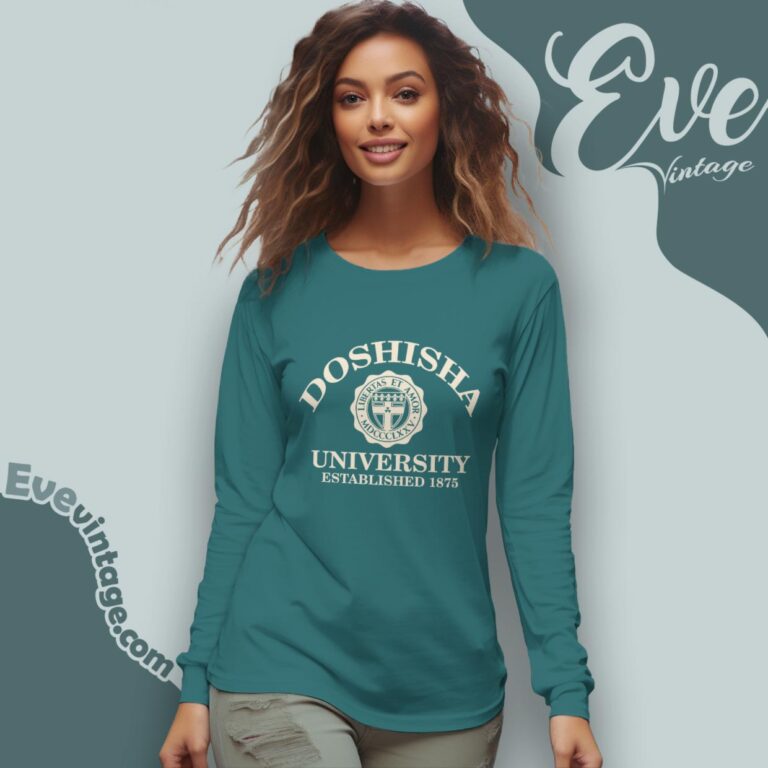 Doshisha University Shirt Long Sleeve Tee Doshisha University Shirt Long Sleeve Tee