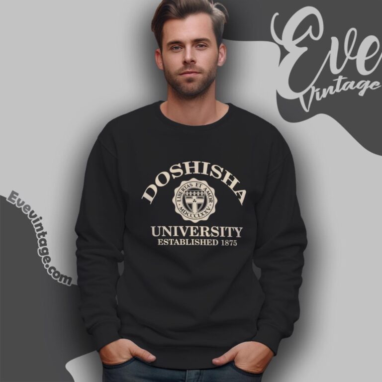 Doshisha University Shirt Sweatshirt Doshisha University Shirt Sweatshirt
