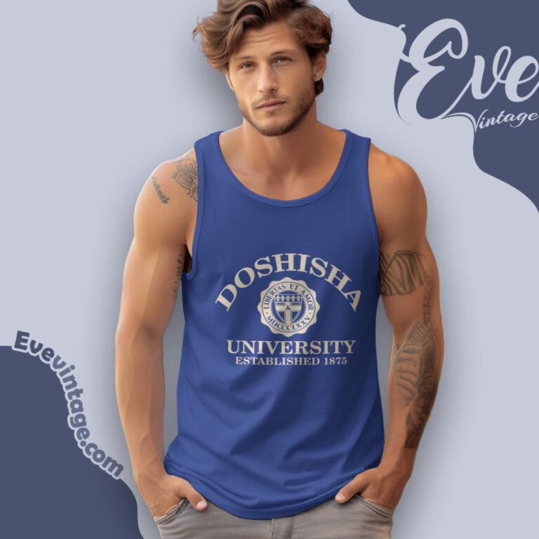 Doshisha University Shirt Tank Top Racerback Doshisha University Shirt Tank Top Racerback