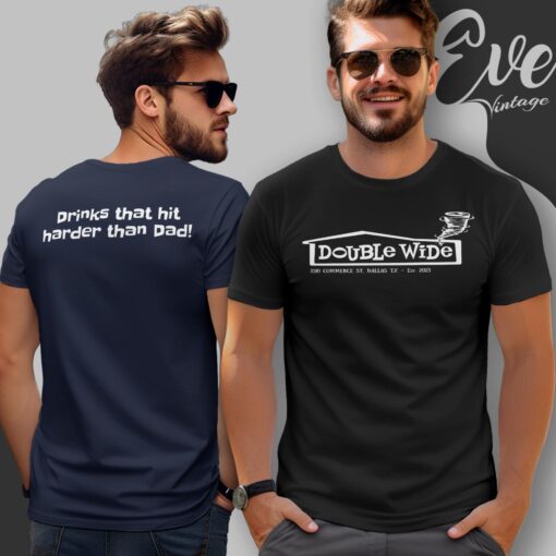 Double Wide Bar Shirt – Dallas Dive Bar
