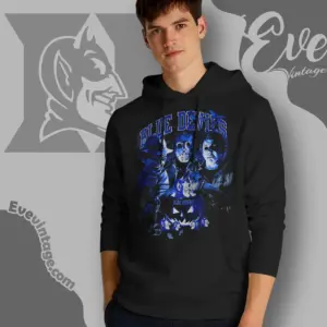 Duke Blue Devils Halloween Shirt Horror Team Hoodie
