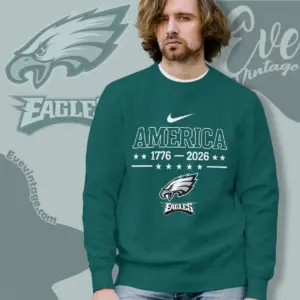 Eagles America 250th Anniversary Shirt God Shed His Grace On Thee Sweatshirt
