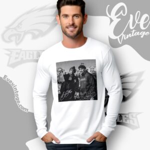 Eagles Jalen Hurts Super Bowl Cigar Celebration Shirt Long Sleeve Tee