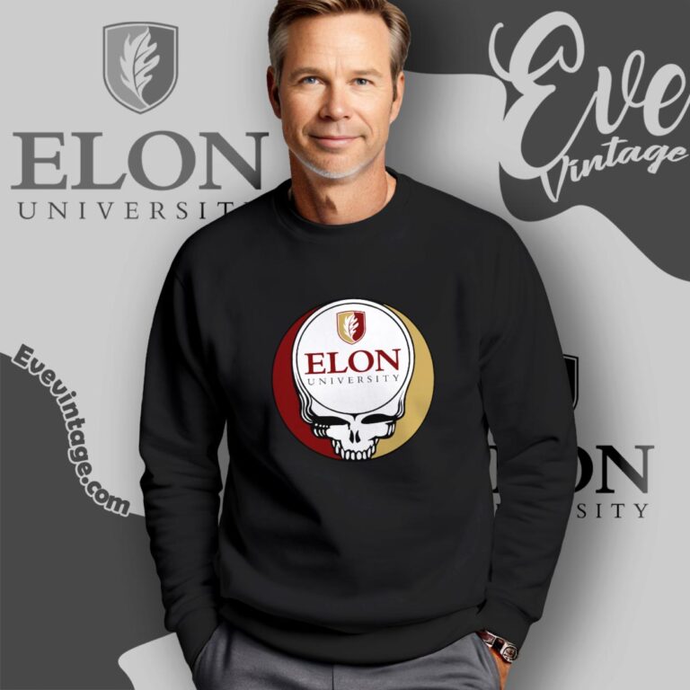 Elon University Steal Your Face Grateful Dead Shirt Sweatshirt Elon University Steal Your Face Grateful Dead Shirt Sweatshirt