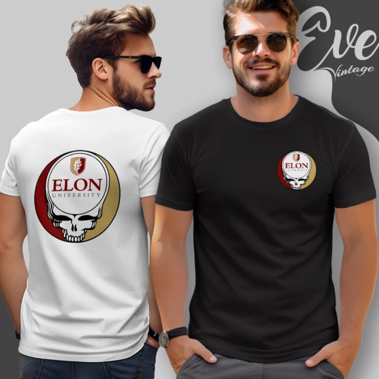 Elon University Steal Your Face Grateful Dead Shirt T Shirt Elon University Steal Your Face Grateful Dead Shirt T Shirt