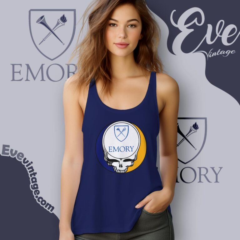 Emory University University Steal Your Face Grateful Dead Shirt Tank Top Racerback Emory University University Steal Your Face Grateful Dead Shirt Tank Top Racerback