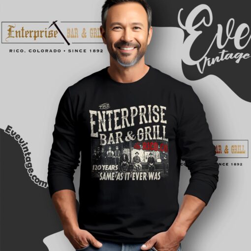 Enterprise Bar & Grill Shirt Rico Colorado Dive Bar