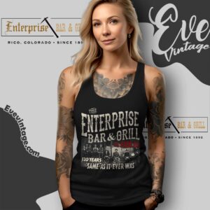 Enterprise Bar & Grill Shirt Rico Colorado Dive Bar Tank Top Racerback