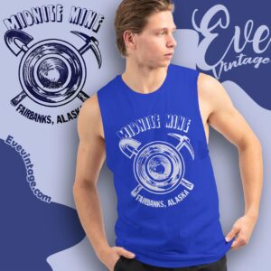 Fairbanks Ak Midnite Mine Bar Shirt Tank Top Racerback