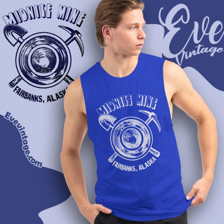 Fairbanks Ak Midnite Mine Bar Shirt Tank Top Racerback Fairbanks Ak Midnite Mine Bar Shirt Tank Top Racerback