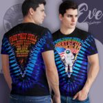 Fare Thee Well Tour 2015 Astronaut Grateful Dead Tie-dye Shirt