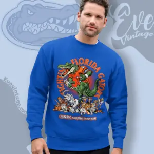 Fighting Florida Gators Shirt Crushing Everything In Our Path Sweatshirt