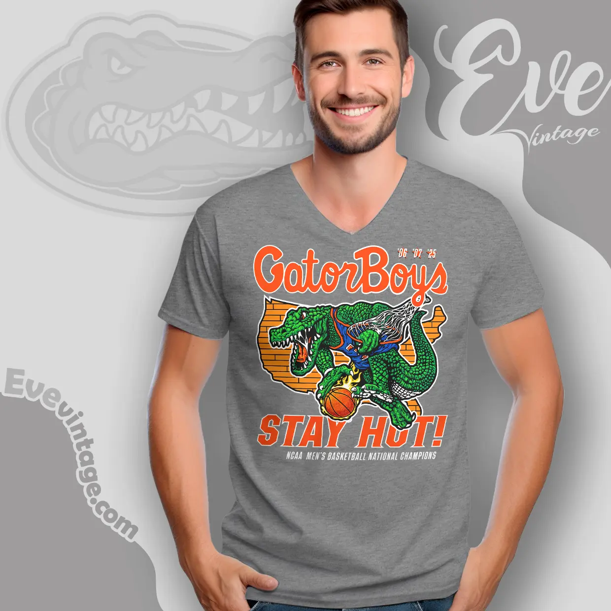 Florida Gators Basketball Shirt Champions Gator Boys Stay Hot V Neck TShirt Florida Gators Basketball Shirt Champions Gator Boys Stay Hot V Neck TShirt