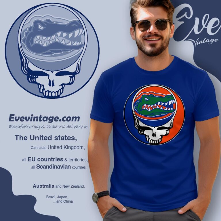 Florida Gators Steal Your Face Stealie Shirt T shirt Florida Gators Steal Your Face Stealie Shirt T shirt