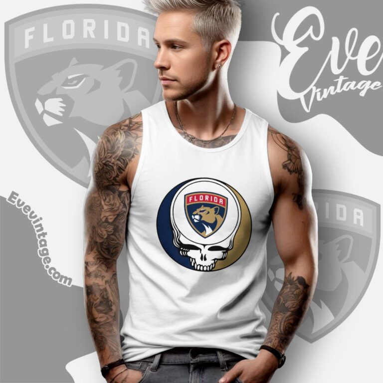 Florida Panthers Steal Your Face Grateful Dead Shirt Tank Top Racerback Florida Panthers Steal Your Face Grateful Dead Shirt Tank Top Racerback