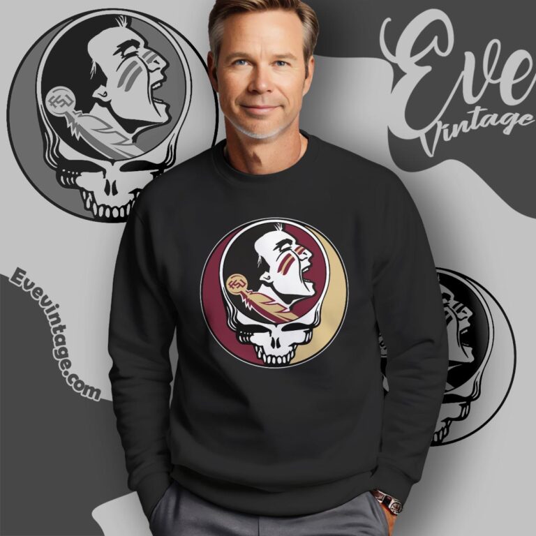 Florida State Seminoles Steal Your Face Stealie Shirt Sweatshirt Florida State Seminoles Steal Your Face Stealie Shirt Sweatshirt