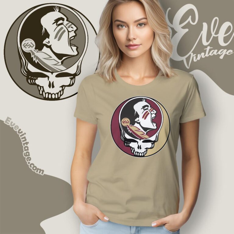 Florida State Seminoles Steal Your Face Stealie Shirt Women T shirt Florida State Seminoles Steal Your Face Stealie Shirt Women T shirt