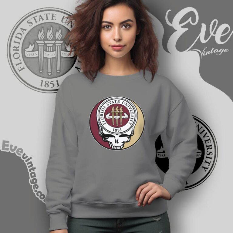 Florida State University Steal Your Face Grateful Dead Shirt Sweatshirt Florida State University Steal Your Face Grateful Dead Shirt Sweatshirt