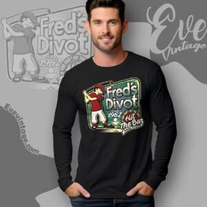 Freds Divot Bar Pennsylvania Dive Bar Long Sleeve Tee