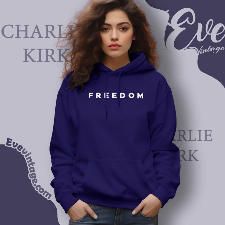 Freedom Charlie Kirk True American Hero Red Shirt Hoodie Freedom Charlie Kirk True American Hero Red Shirt Hoodie