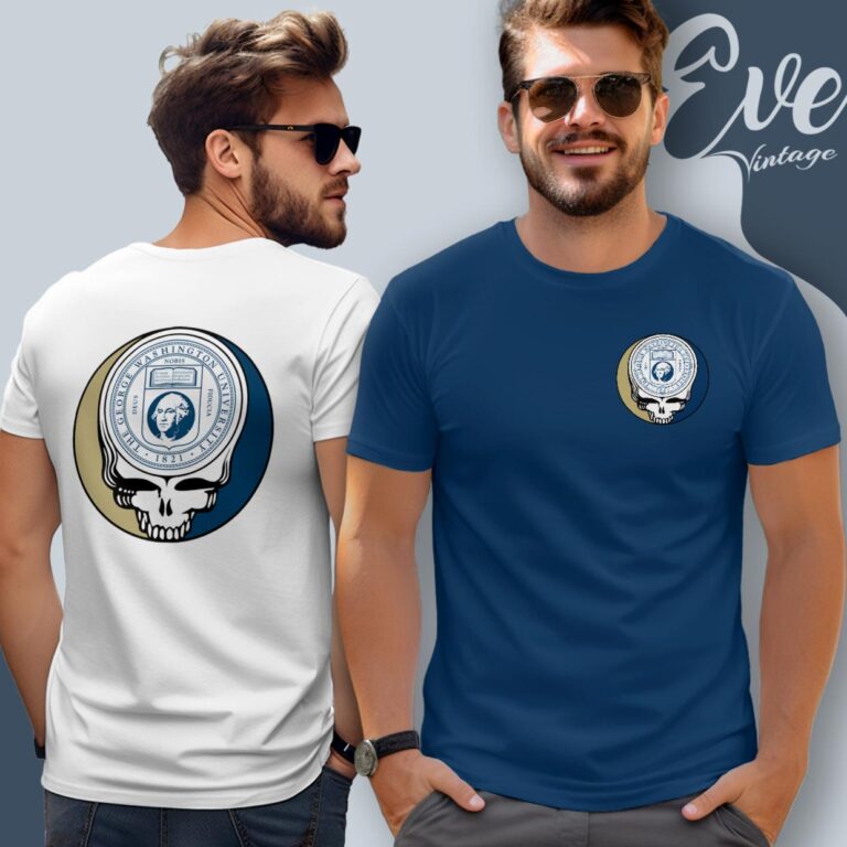 George Washington University Steal Your Face Grateful Dead Shirt T Shirt George Washington University Steal Your Face Grateful Dead Shirt T Shirt