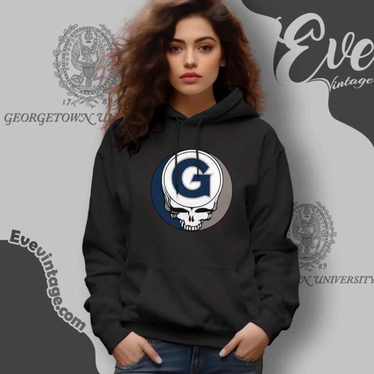 Georgetown University Steal Your Face Grateful Dead Shirt Hoodie Georgetown University Steal Your Face Grateful Dead Shirt Hoodie