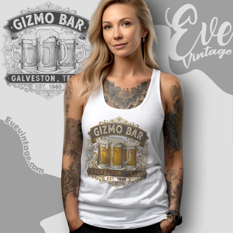 Gizmo Bar Shirt Galveston Texas Dive Bar Tee Tank Top Racerback Gizmo Bar Shirt Galveston Texas Dive Bar Tee Tank Top Racerback