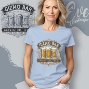 Gizmo Bar Shirt Galveston Texas Dive Bar Tee Women T shirt